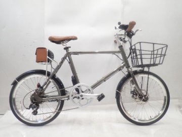 DAYTONA デイトナ DE03-2 電動アシスト自転車 ミニベロ ブラックメタリック 外装9段 前カゴ付き 配送/来店引取可 &cap; 7502F-1