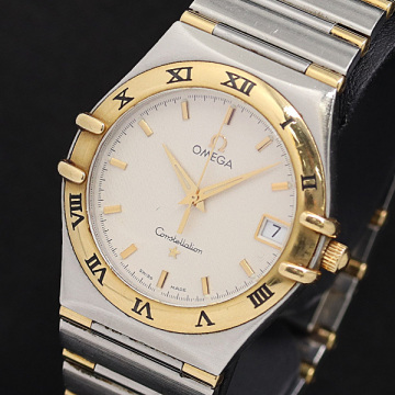 1円 オメガ コンステレーション 1212.30 YG&times;SS QZ シルバー文字盤 メンズ腕時計 5282310 2NBT KMT