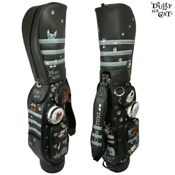 1円★ダリーナキャット DN-CB03 キャディバッグ（ブラック）8.5型★