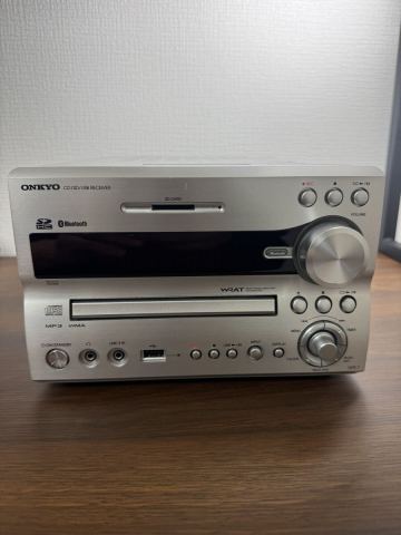 ONKYO オンキョー CD/SD/USB レシーバー Bluetooth対応 NFR-7 ミニコンポ プレーヤー