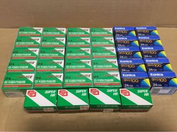 コニカ　富士フィルム　フィルム　ジャンク品　大量　まとめて　期限切れ　24