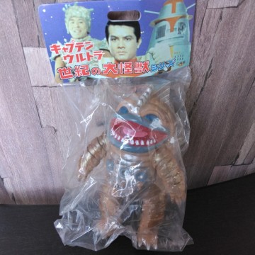 (ZIC854)【未開封】１円~　 マーミット キャプテンウルトラ　世紀の大怪獣シリーズ　バクトン1　 ソフビ フィギュア 怪獣天国 東映 Marmit 