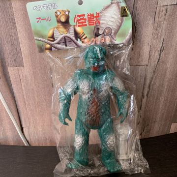 (ZTC652)オール 怪獣 コレクション ガイラ ベアモデル ソフビ フィギュア TOHO GODZILLA 2002 中古品 未開封品