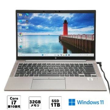 1円~ 中古美品 Wi-Fi有 高速SSD搭載 ノートパソコン HP ZBook Firefly 14 G7 Core i7 10610U 32GB 1TB 無線LAN Windows11 Office 即使用可