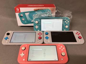 ジャンク 【4体セット】　初期化済み　Nintendo Switch Lite ポケモン　スイッチライト　ゲーム機本体　任天堂　【1円スタート！】