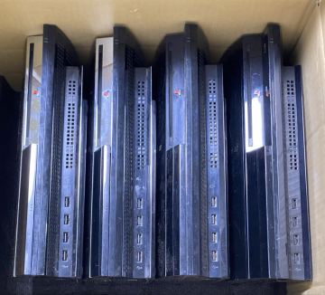 【I-HW-44803】ジャンク SONY PlayStation3 CECHA00 CECHB00 本体 4台セット ソニー 初期型 厚型PS3 プレイステーション3
