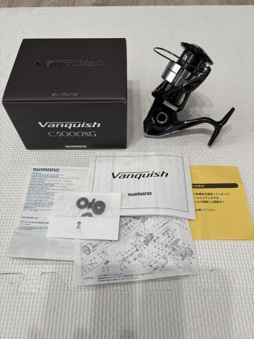 シマノ ヴァンキッシュ C5000XG SHIMANO Vanquish 本体価格68,500円 軽量220ｇ