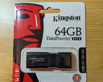 Kingston USBメモリ 64GB 新品未開封 キングストン