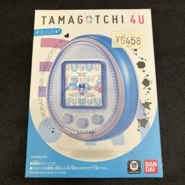 たまごっちTAMAGOTCHI 4U ブルー 本体箱あり未開封未使用品レア貴重