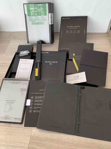 【美品】iFLYTEK AINOTE Air2 替え芯付 電子ペーパー 電子ノート ChatGPT搭載 手書きタブレット Star Gray カバーケース付 送料無料