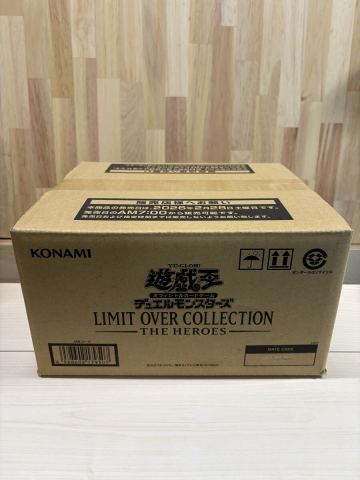 遊戯王 リミットオーバーコレクションTHEHEROES 未開封 1カートン