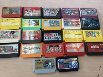 22本　ファミコン ソフト カセット まとめ売り 動作未確認 ジャンク レッキングクルー