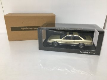 【１円～】 イグニッションモデル 1/18 ニッサン レパード アルティマ Nissan Leopard Ultima V30 ゴールド&times;シルバー 中古 R34680 wa◇73