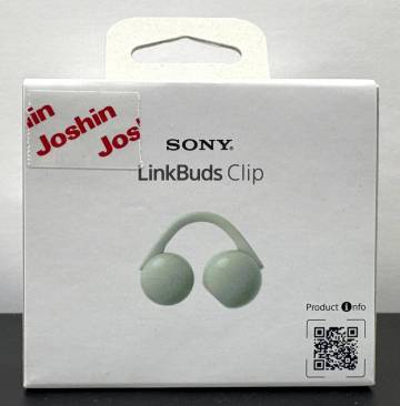 h970★1円～中古現状品/未開封【SONY ソニー】LinkBuds Clip ワイヤレスステレオヘッドセット WF-LC900/GZ グリーン ワイヤレスイヤホン