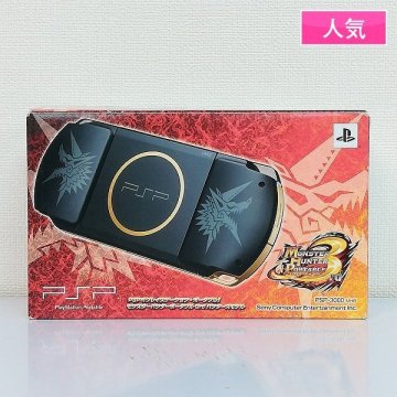 mY475a [箱説有] PSP-3000 モンスターハンター ポータブル 3rd ハンターズモデル 本体 ☆ | ゲーム X