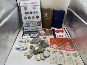 1円スタート！ 外国古銭 外国 海外 コイン コインセット 切手 おまとめ コレクション