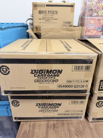 【完全新品未開封】デジモンカード　ダブルダイヤモンド　bt-06 1カートン