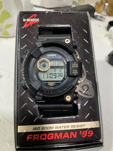 カシオ　フロッグマン99とオマケ