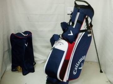 Callaway キャロウエイ CHEV 9.0型 軽量 アスリート/スタンド★新品★(NVxRED)ゴルフ キャディバック