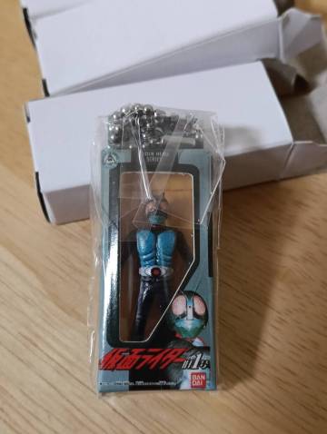 新品 仮面ライダー ソフビパッケージチャーム＆チョコスナック 仮面ライダー旧1号 シークレット 2