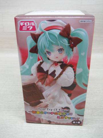 08/H706★初音ミク&times;チロルチョコ　 Trio-Try-iT Figure-初音ミク&times;チロルチョコ ミルクver.-★プライズ★未開封