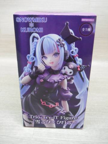 08/H712★雪ミク&times;クロミ　 Trio-Try-iT Figure-雪ミク&times;クロミ-★プライズ★未開封
