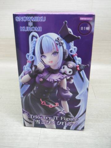 08/H713★雪ミク&times;クロミ　 Trio-Try-iT Figure-雪ミク&times;クロミ-★プライズ★未開封・箱ダメージあり