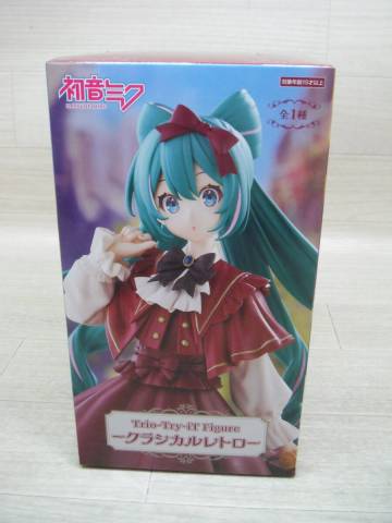 08/H715★初音ミク　 Trio-Try-iT Figure-クラシカルレトロ-★プライズ★未開封