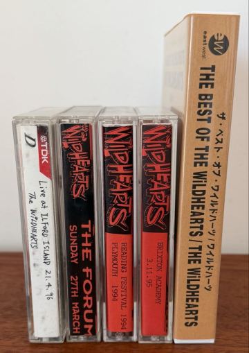 THE WILDHEARTS カセット ワイルドハーツ Honeycrack Quireboys Michael Monroe Almighty Motorhead Backyard Babies Hellacopters CJ