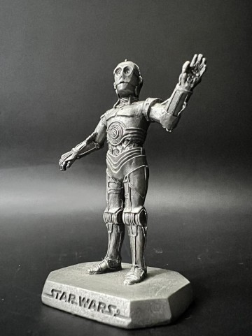 当時物・レア☆スターウォーズ・金属・人形