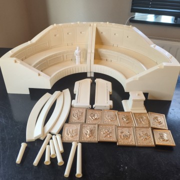 聖闘士星矢 セイントコロッセオ 聖闘士闘技場 セイントクロスシリーズ 訳あり品 ジャンク おもちゃ 希少 当時物 現状品 1円スタート