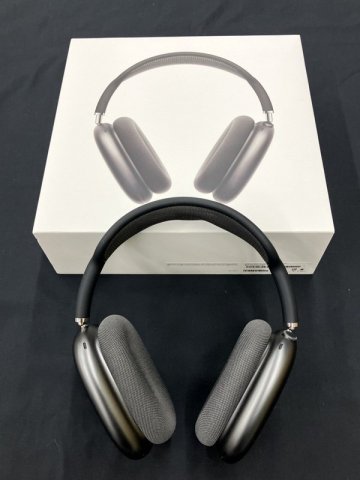 Apple AirPods Max MGYH3J/A スペースグレイ アップル エアポッズマックス ワイヤレスヘッドホン オーバーイヤー型 1円~　H0015
