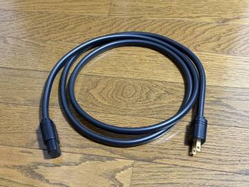 【美品・元箱付】LUXMAN JPA-15000 オーディオ電源ケーブル 1.8m ラックスマン