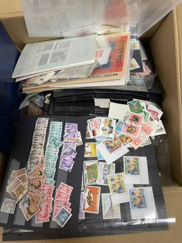 外国切手　大量　10㎏以上