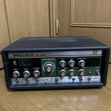 【通電確認済】Roland ローランド SPACE ECHO RE-201 テープエコー エフェクター オーディオ機器