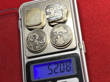 ア‐３０【 純銀メダル 11枚 プルーフ貨幣セット出し ( 52.08ｇ ) 銀製品 】＞アンテーク コレクション 