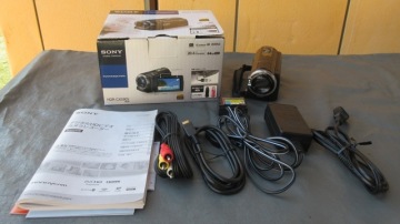 ☆美品☆箱付き SONY HDR-CX590V ソニー ハンディカム デジタルビデオカメラ 充電器/バッテリー付き