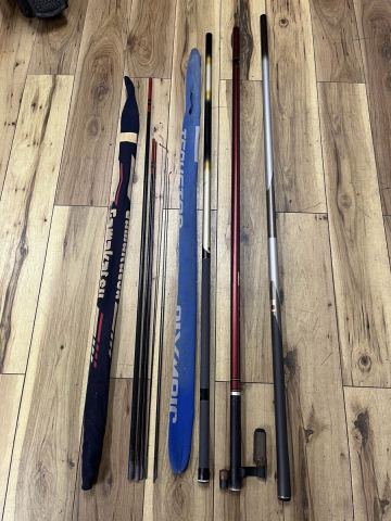 訳アリ がま鮎＋シマノ ファインセラミックスアユXL-Ⅱ＋ニッシン スペシャルジーカ―810＋オリムピック テックスター野鮎72 アユ竿セット