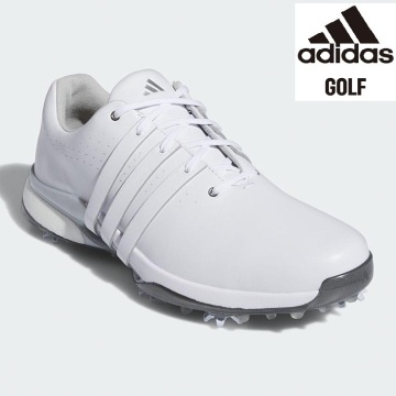 1・スピード発送 新品未使用 adidas Golf(アディダスゴルフ) TOUR360 24 ソフトスパイクシューズ IF0244(White/Silver)２７．０ＣＭ