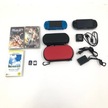 ゲーム機　PSP　プレイステーションポータブル　本体/ソフト/他　おまとめ　ジャンク【ECAE7022】