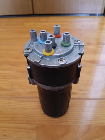 5連 ラッパ ミュージックホーン コンプレッサー のみ STEBEL製？ クワイ河マーチ 当時物　　旧車會 暴走族 街道レーサー エア ホーン