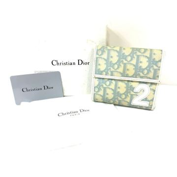 Christian Dior クリスチャンディオール トロッター柄 No.2 三つ折り財布 ウォレット ITQ4LVO4MS4A I0302