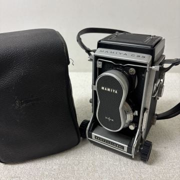 0313O6 MAMIYA マミヤ 二眼レフカメラ C33 PROFESSIONAL LENS レンズ MAMIYA-SEKOR 1:3.5 105 2眼レフ 蛇腹カメラ フィルムカメラ