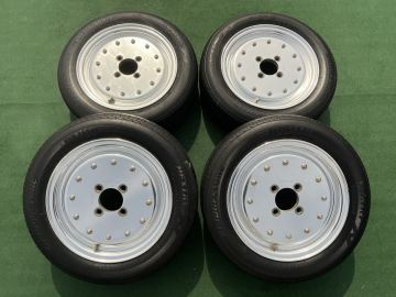 1円スタート 262-74 希少 大人気 スピードスター マーク1 SSR MK1 MK-1 13インチ 13&times;5J+42 PCD100/4H ブリヂストン NEXTRY 155/65R13 旧車