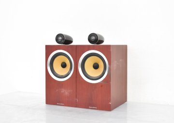 【 C 】K3102 B&W Bowers& Wilkins CM6 S2 ハミヤ NX-B300 スピーカー スタンド付 バウワースアンドウィルキンス 【2個口発送品】3221333