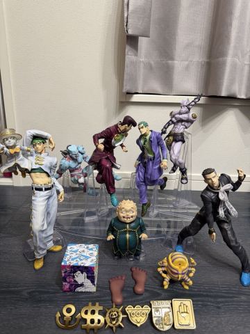 一番くじ ジョジョの奇妙な冒険 ダイヤモンドは砕けない STAND RUSH! フィギュア A B C D E F G H K ラストワン賞 JOJO キラークイーン