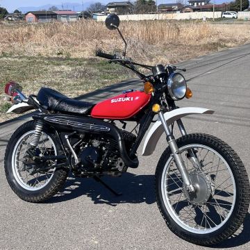 スズキ TS250 3型 実動 書あり 現状車両 人気 2スト 希少 マニア レア オリジナル 純正 検) DT NSR TZR KDX ガンマ ウルフ 後期型 ベース