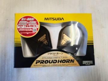 新品未開封 ミツバ アルファーホーン プラウドホーン ミツバサンコーワ HOS-02B PROUD HORN