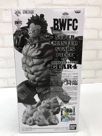 T260312-08O/ 未開封 ワンピース アミューズメント一番くじ BWFC 造形王頂上決戦3 SMSP ルフィ ギア4 THE BRUSH賞 ブラシ彩色 A フィギュア