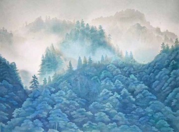 ■東山魁夷 【深山湧雲】 高島屋創業160周年記念 オリジナル リトグラフ 印章有り エディション有り